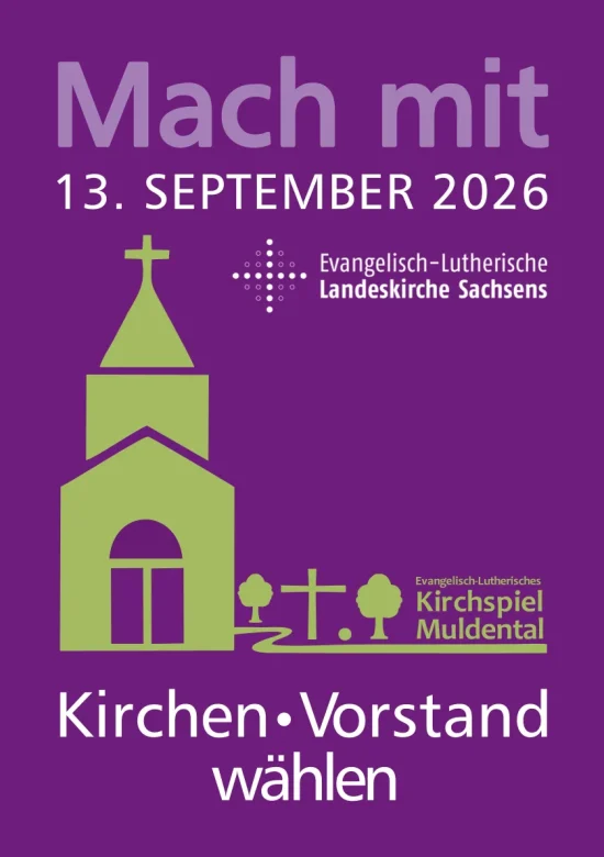 Plakat Kirchenvorstandswahl